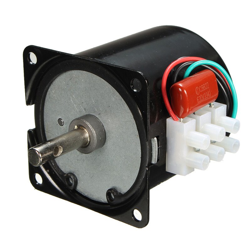 60KTYZ 220V 14W Permanente Magnetische Elektrische Synchrone Motor Gear 50Hz 15r/min Arival