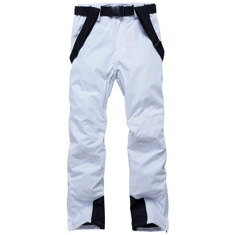 Mannen En Vrouwen Paar Winter Ski Broek Winddicht Waterdicht Warming Dikker Soft Shell Broek Outdoor Snowboard Broek