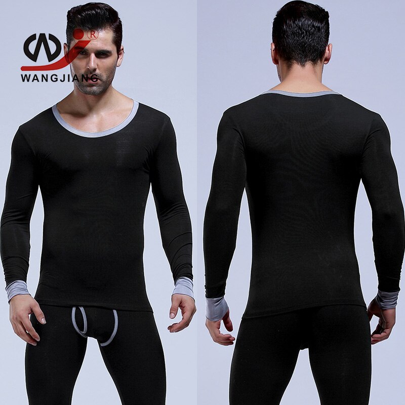WJ Long Johns – ensemble de sous-vêtements pour hommes, Pantalon thermique, String, pyjama, sous-vêtements thermiques