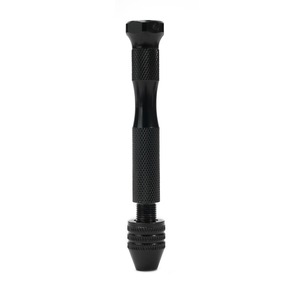 0.3-3.2Mm Handboor Aluminium Boor Voor Het Boren Van Hout Voor Rubber Handmatige Ponsen Mini Handboor Zwarte Handboren: Bruin