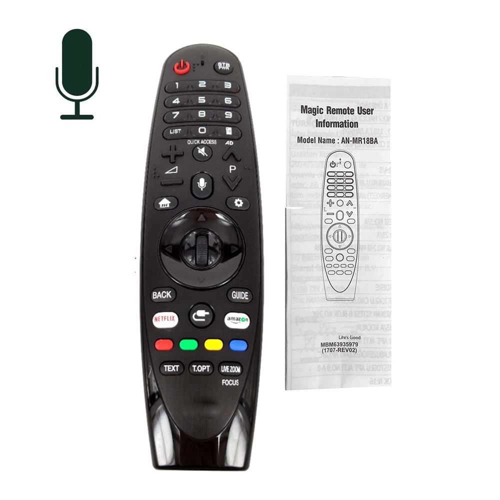 Original VOICE For LG Magic TV REMOTE CONTROL FOR lg Uk SK LK Smart TV AN-MR18BA AM-HR18BA Replacement NO VOICE AKB75375501