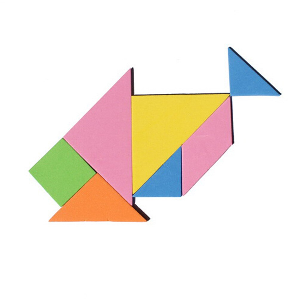 Eva 3d Puzzel Tangram Teaser Tetris Geometrische Vorm Puzzel Spel Leren Onderwijs Puzzel Speelgoed Voor Kinderen