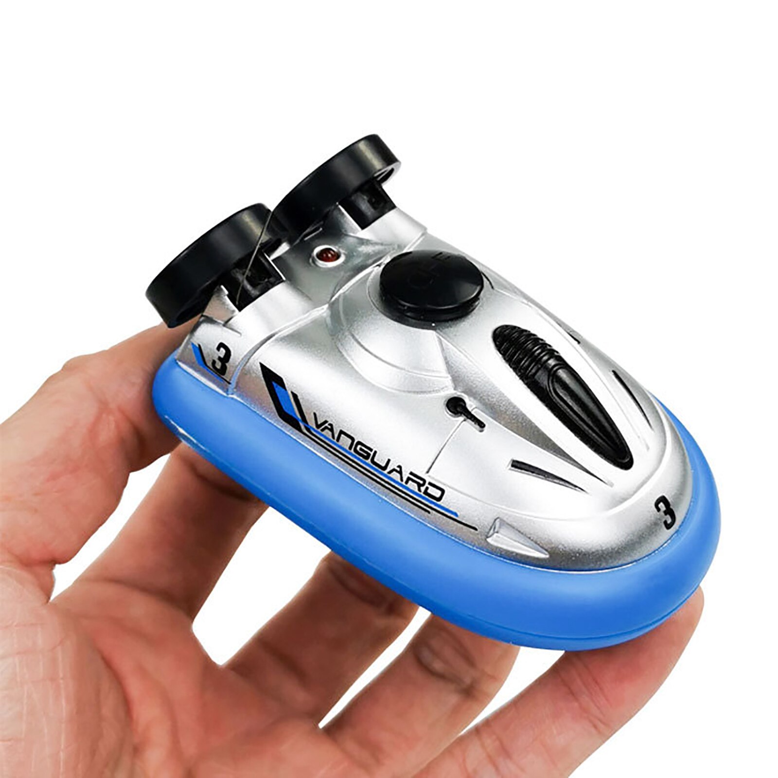 Kinderen Elektrische Opblaasbare Boot Speelgoed Mini 2.4G Draadloze Hovercraft Elektrische Afstandsbediening Speedboot Elektrische Water Speelgoed