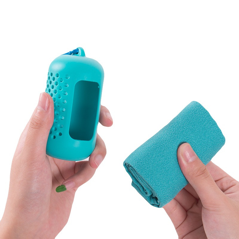Cooling Microfiber Towel Instant Cooling Relief Sports Towel Pilates Running Travel Towel Portable Quick Drying Yoga Gym Towel