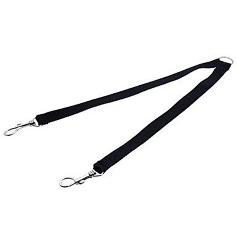 1Pcs Huisdieren Honden Dubbele Leash Nylon Dubbele Lood Koppeling Twin Hond Twee Hond Wandelen Duplex Leash Splitter 3 kleuren: Black