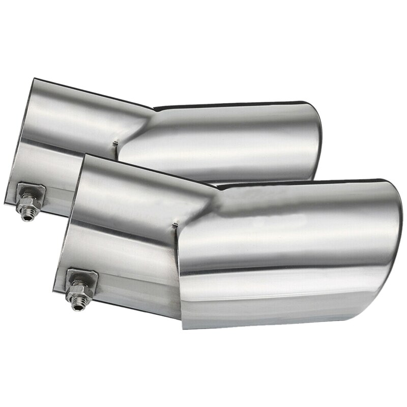 Kardeck Stainless Steel Exhaust Muffler Tip For Cars, Modified Burnt