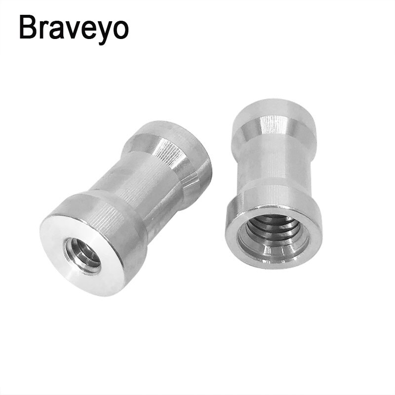 Konverteringsskrue 1/4 to 3/8 m8 m6 skruer blitzstativ kuglehoved monopod adapter skrue fotograferingstilbehør til spejlreflekskamera stativ