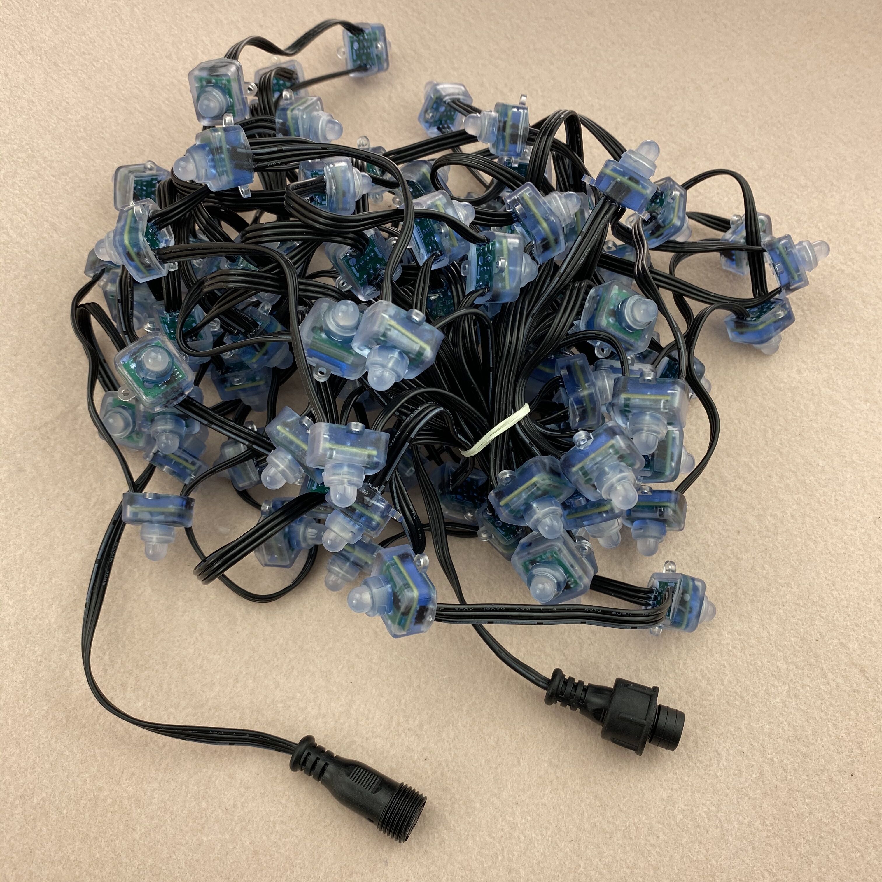 Cable negro DC12V WS2811 LED smart string, direcci... – Grandado