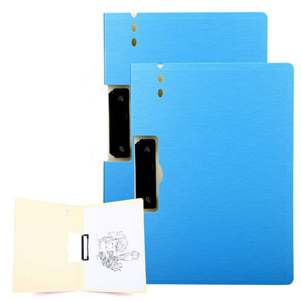 2pcs File board folder information test paper storage a4 roll plywood pad student writing office supplies: NO4