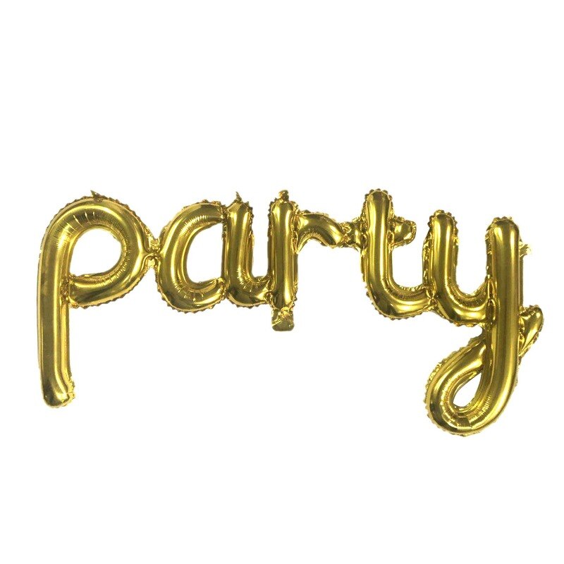 Aluminum Film Balloon Conjoined Letters Hello Party Birthday Party Decoraciones Para Fiestas Globos De Baby Shower Decorations