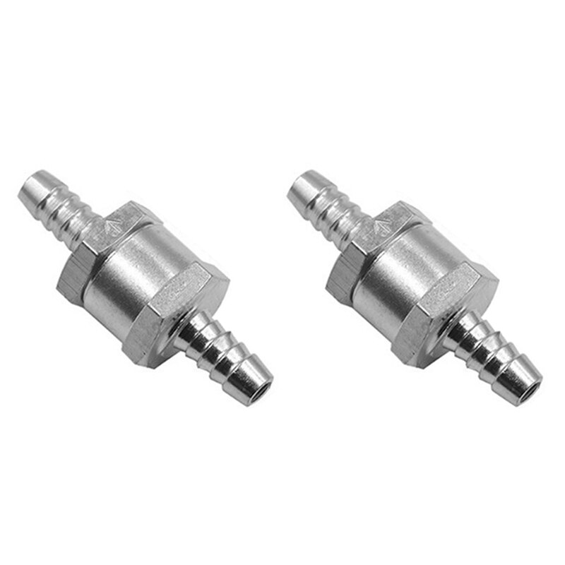 Aluminum Fuel Check Valve for Fuel System (Petrol, Crude oil) Stepped Joint Fuel One-Way Check Valve: Ivory