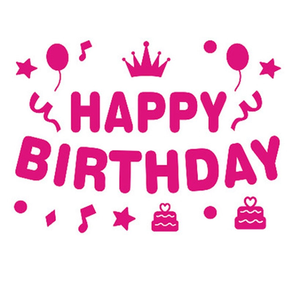 1 Set No Wrinkle Transparent Helium Clear Bubble Balloons Happy Birthday Stickers Colorful Feather Wedding Parties: 10