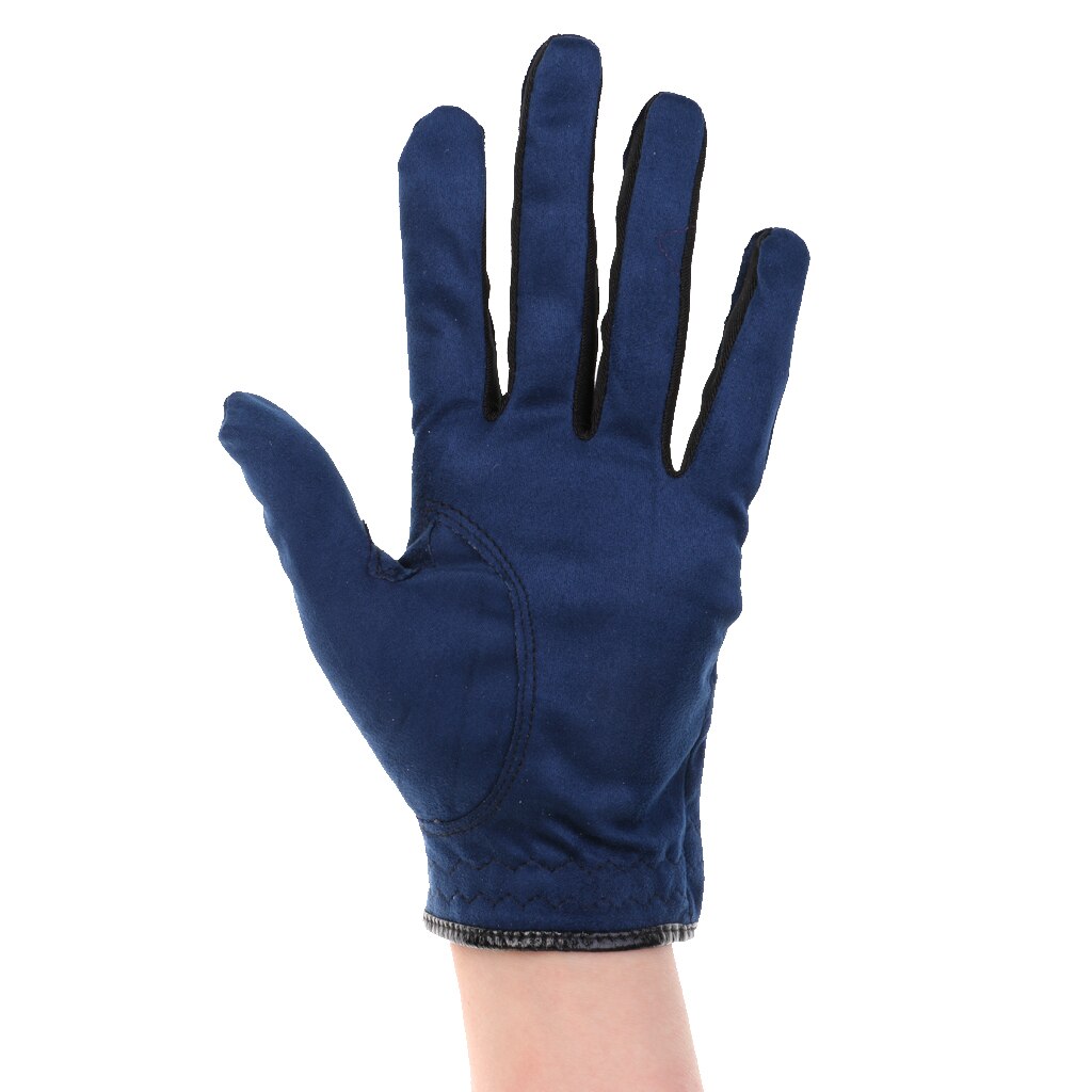 Men's Soft Breathable Sports Golf Glove Full Finger Mitten Stable Grip for Left Hand Gloves Golf Men