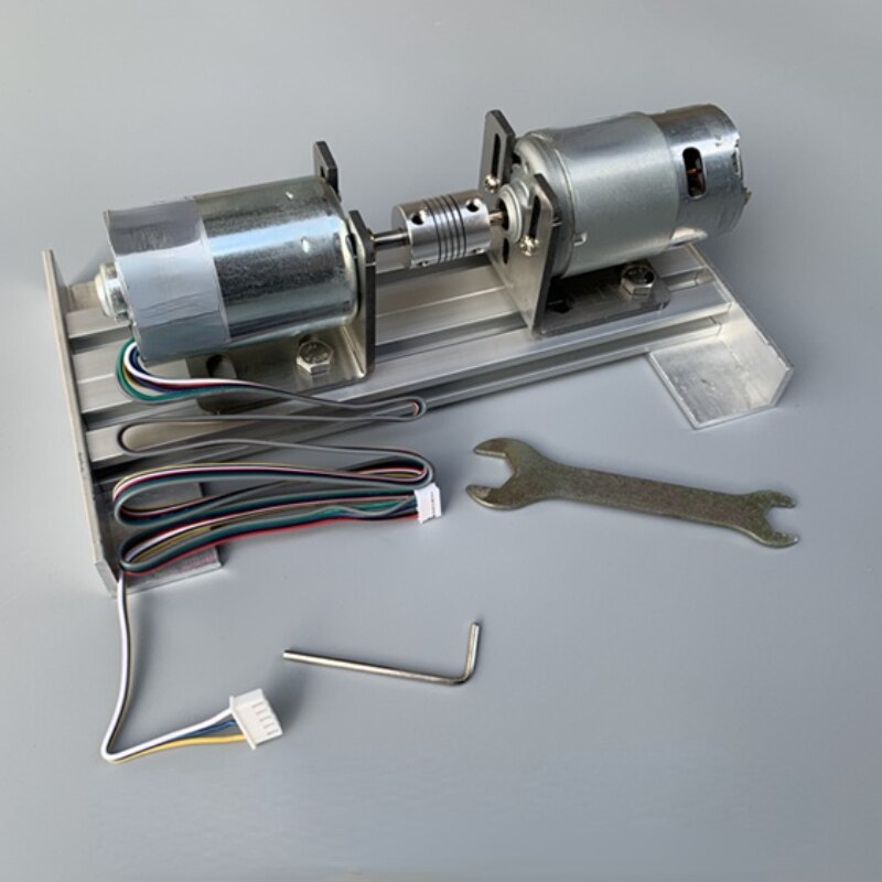 Moteur sans balais à aimant permanent 220V, ensemble générateur, double palier, rotor intérieur silencieux, moteur haute tension 775