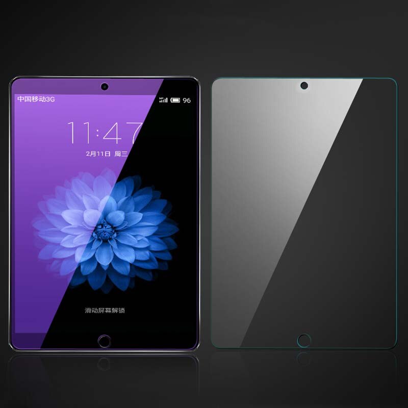 Anti-blauw licht gehard glas voor ipad 10.2 mini 1 2 3 4 5 air 1 2 pro 9.7 10.5 screenprotector voor ipad tabletfolie