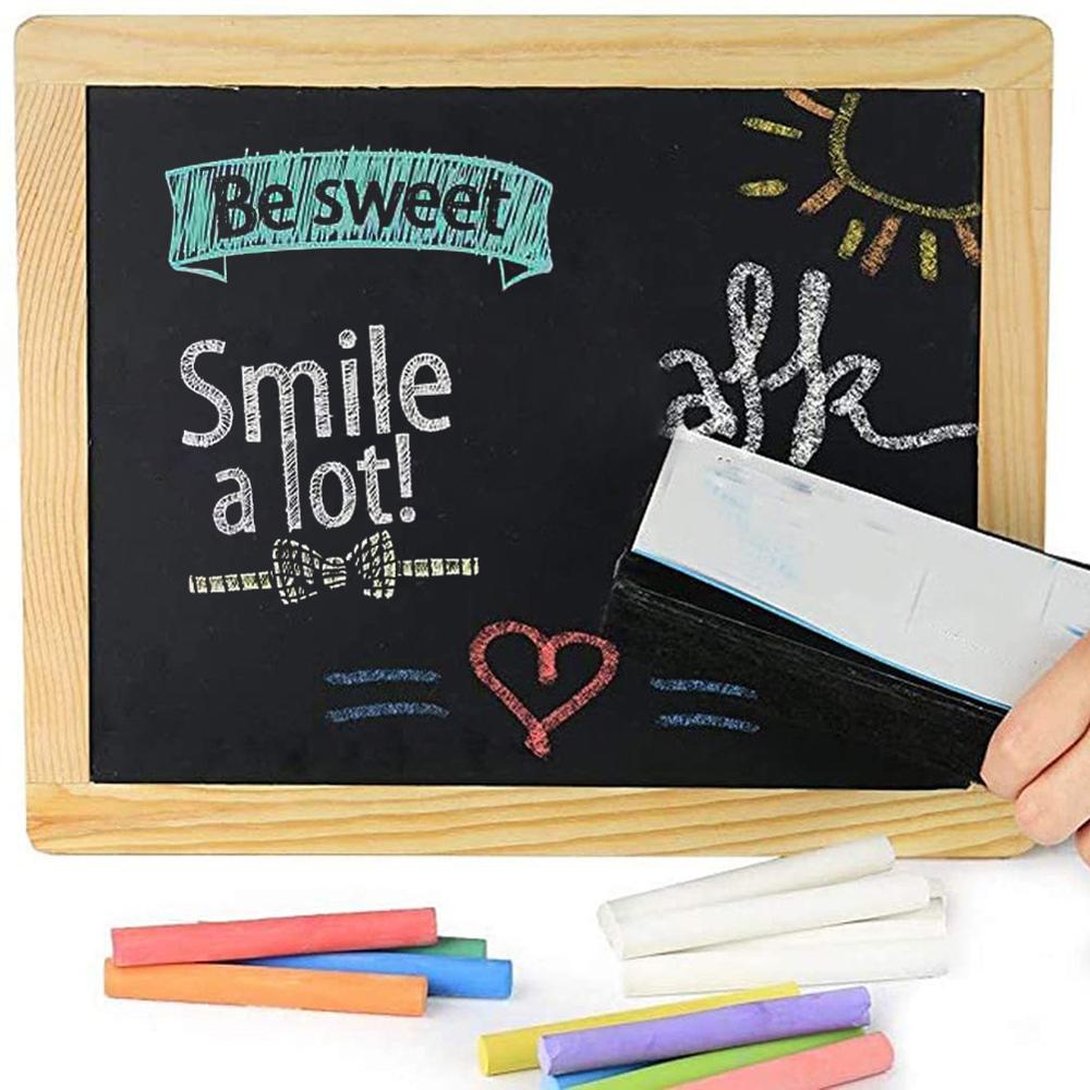 Liitu 12/100 kpl sekoitettu väri valkoisia tikkuja pakkaus lasten leikkikenttä koulu taide oppiminen pölyttömät lapset lasten opiskelijatarvikkeet