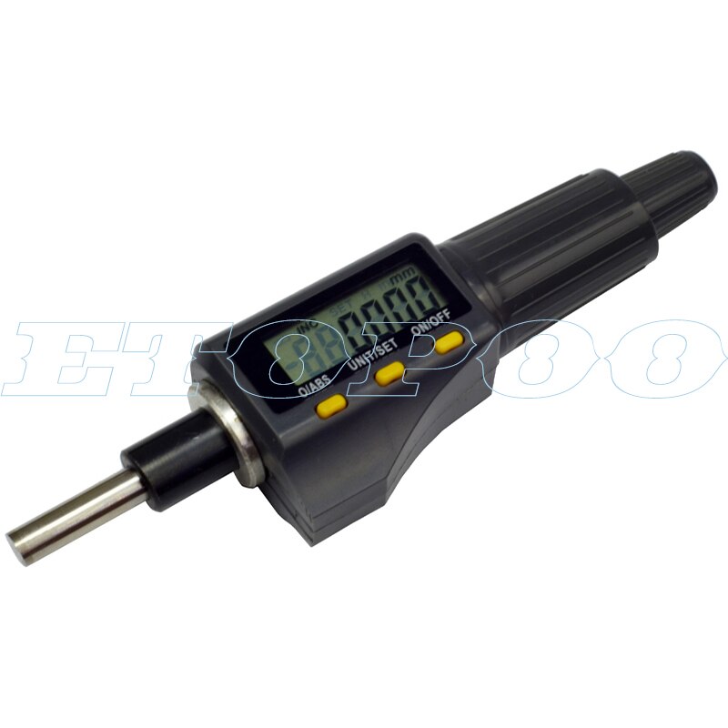 Narzędzia pomiarowe suwmiarka 0-25mm 1 cal cyfrowy Micromaster głowica mikrometryczna 0.001mm elektroniczny zewnętrzny mikrometr końcówka węglikowa: micrometer głowa
