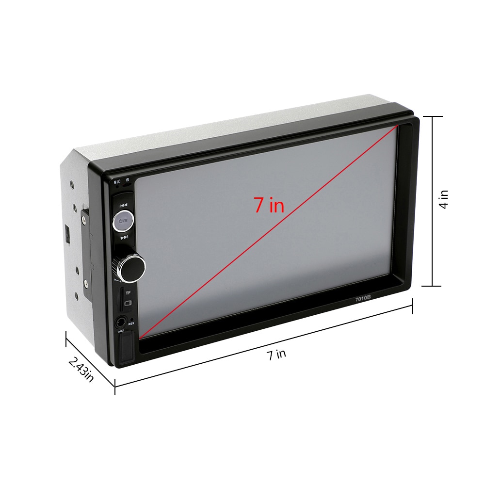 Universal 2 din Car Multimedia Player Autoradio 2din Stereo 7" Touch Screen Video MP5 Player Auto Radio