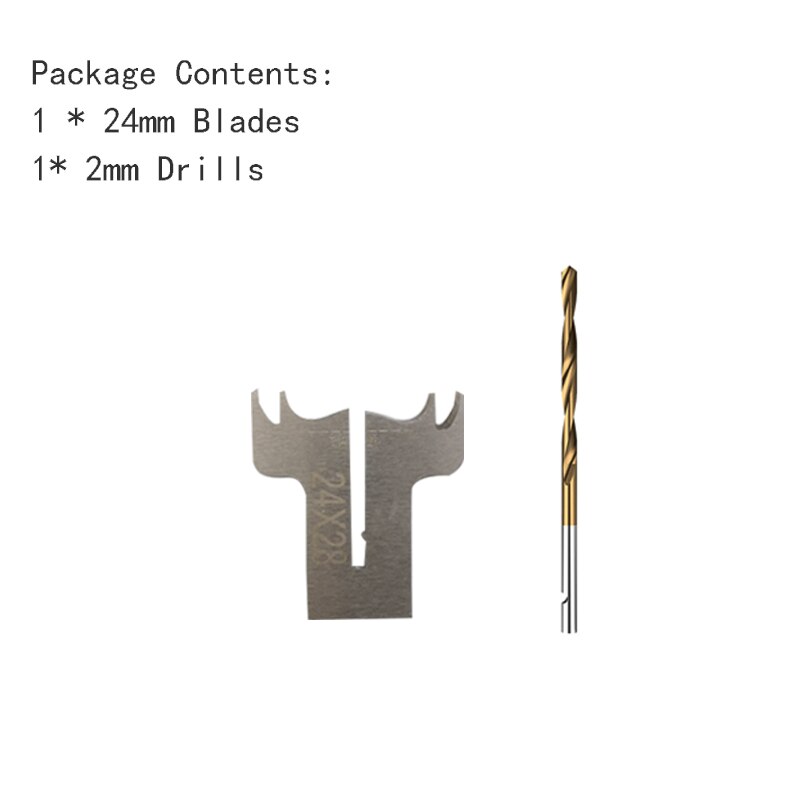 Premium doigt anneau foret carbure lames poignée perceuse à bois fraise anneau de moulage outil bricolage 24/26/28mm