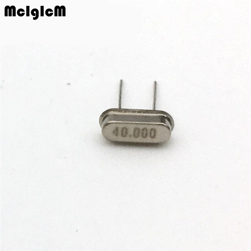 20pcs hc-49s 40MHz 40.000mhz 20ppm 20pF quartz resonator