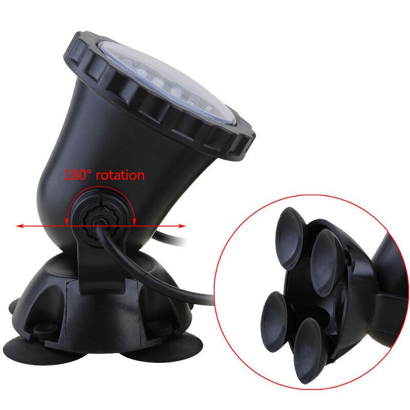 Solar Powered Led Submersible Underwater Night Light RGB Landscape Spotlight For Garden Pool Pond Fountain Outdoor Decoration(White - View #8