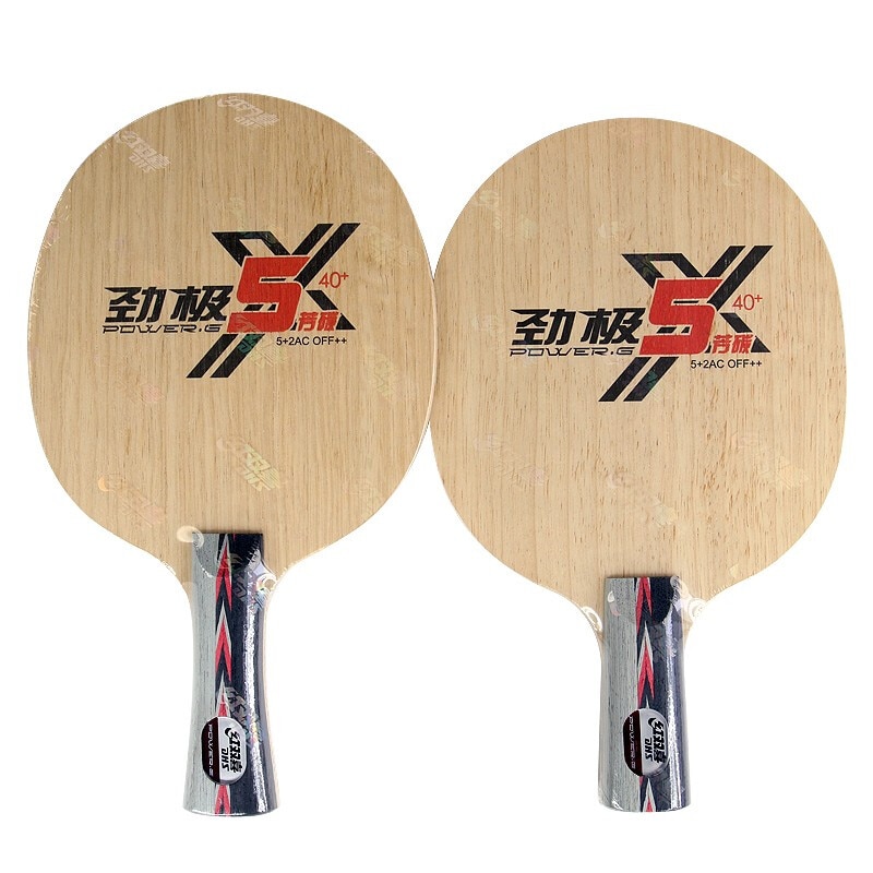 Dhs power -g 5x pg5- x  pg 5 x bordtennisblad arylat carbon alc racket ping pong flaggermus