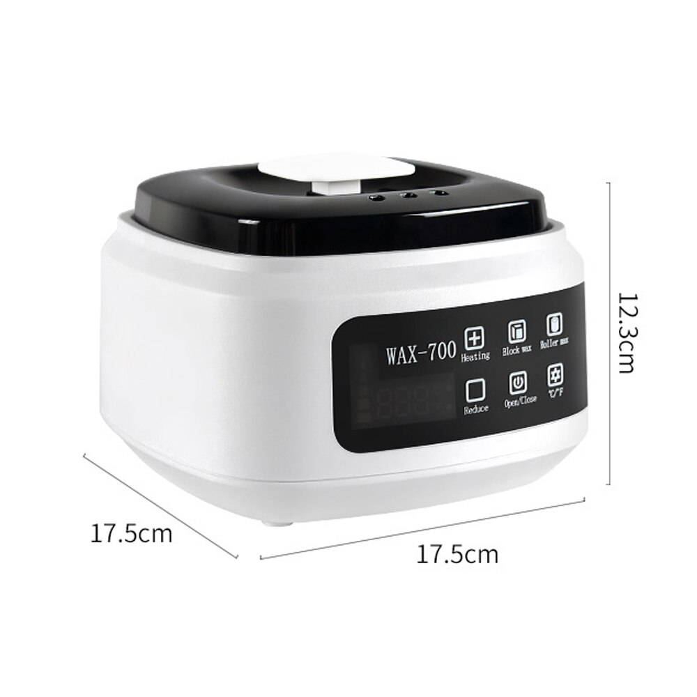 500ml Making Wax Supplies Multi-Functional Wax Heater Smart Unhaired Butter-Bean Wax Melting Machine Wax Machine