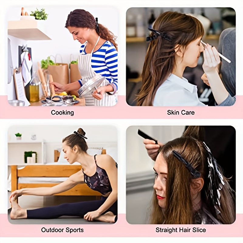 Pinzas para el cabello de cocodrilo, pinzas de peluquería, pinza de plástico para el cabello, horquillas de estilismo para salón de barbería , accesorios para el cabello, 5-30 Uds.