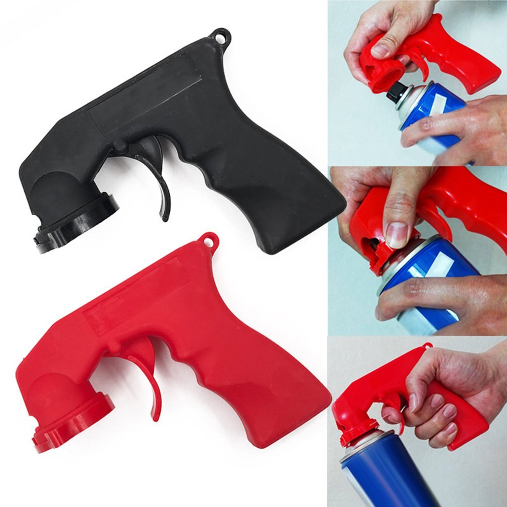 auto Vernice spray aerosol Strumento Professionale Pistola A Spruzzo Maniglia Adattatore pieno Impugnatura grilletto aerografo per La Pittura