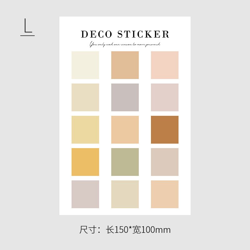 Ins Various Round Dot Label Sticker Color Morandi Photo Envelope Card Sealing Paster Stationery Notebook Diy Decorative Sticker: L