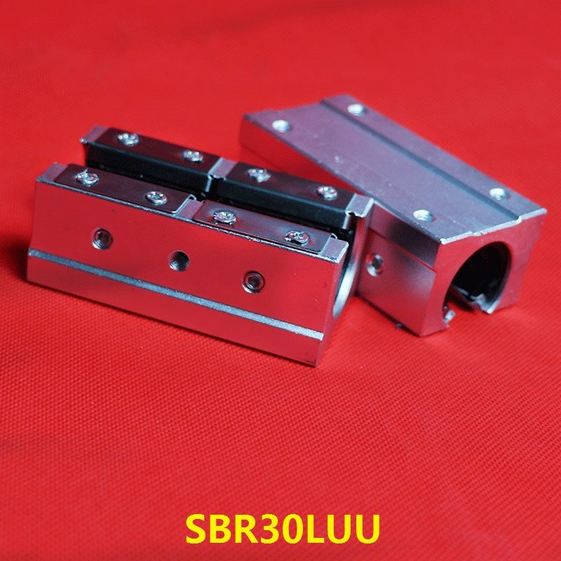 4 stks/partij SBR30LUU/SME30LUU Open Type Lineaire Bal Beweging Bearing Sliding Blok voor SBR30 30mm lineaire geleiderail