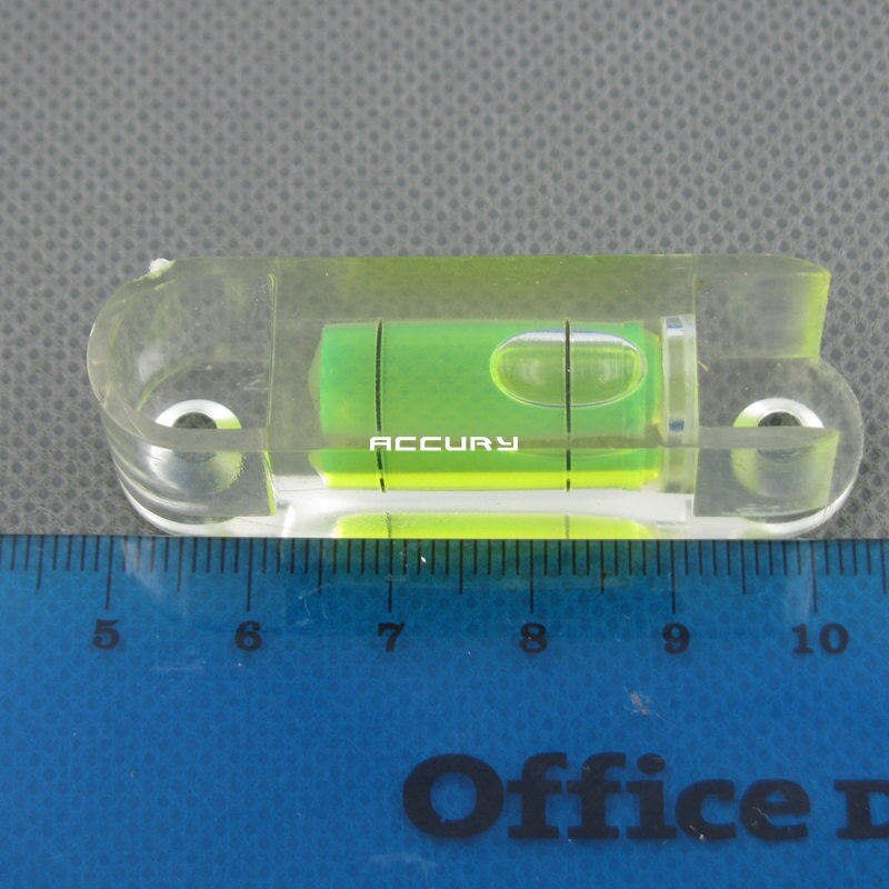 HACCURY Plastic waterniveau Indicator Mini waterpas waterpas flacon met Montage gat