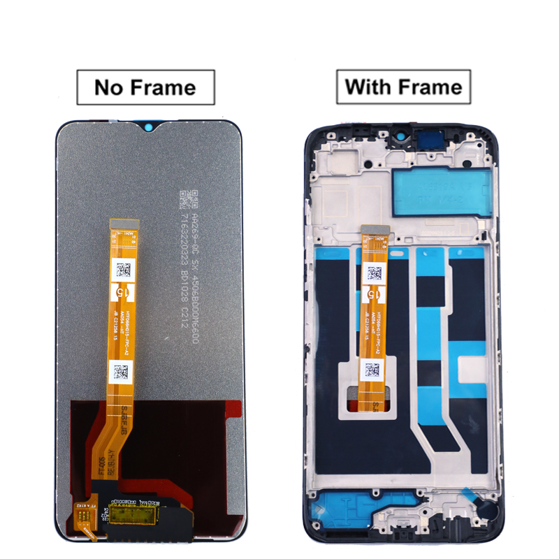 6.56 " skærm til oppo  a17 a17k lcd-skærm berøringsskærm digitizer-enhed til oppo  a17k cph 2471 cph 2477 lcd-skærm udskiftning