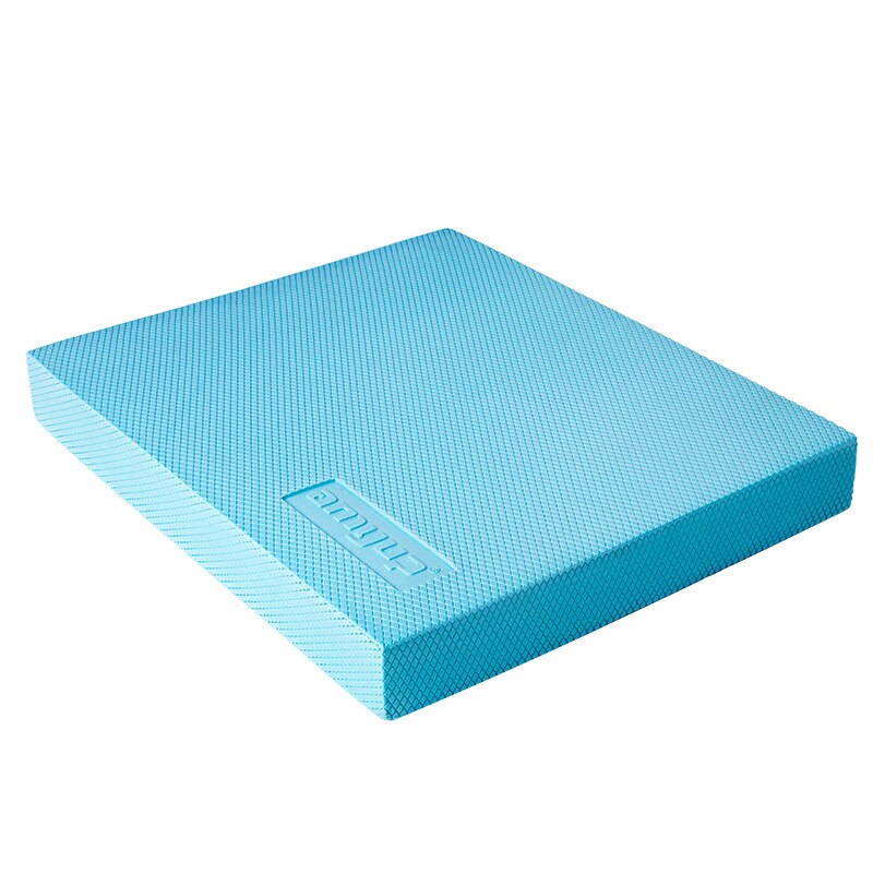 Soft Balance Pad TPE Yoga Mat Foam Exercise Pad Thick Balance Cushion Fitness Yoga Pilates Balance Board for Physical Therapy: sky blue