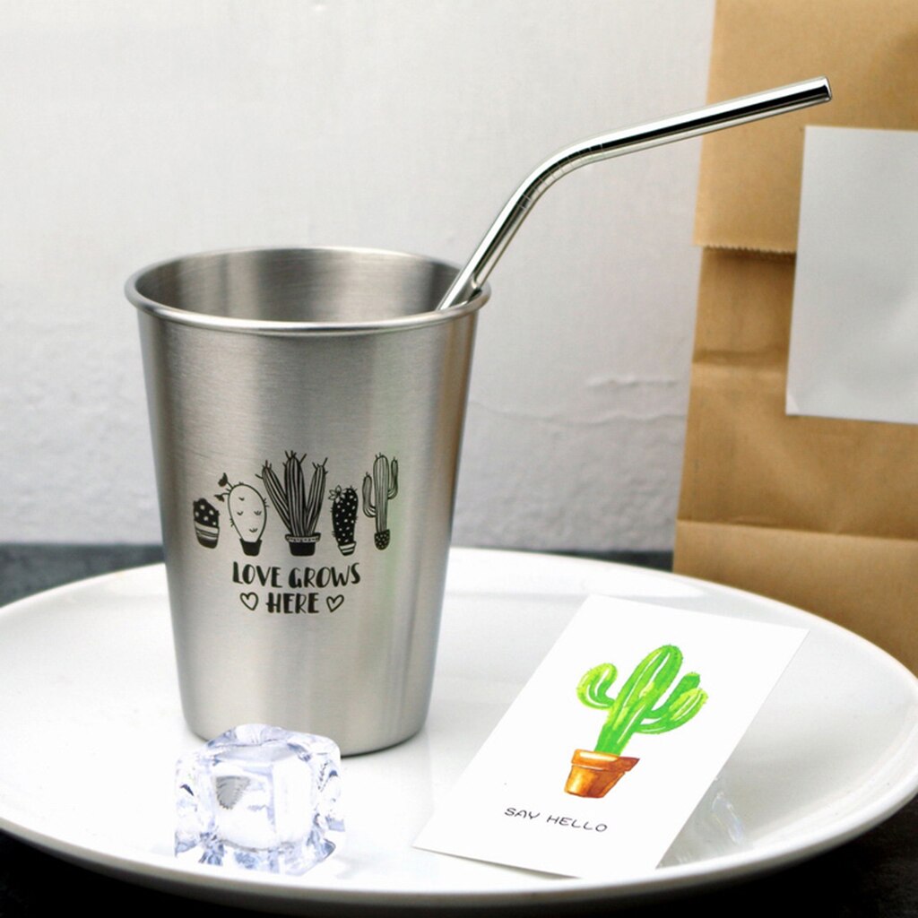 Stainless Steel Pint Cups Metal Cups For Drinking Made of Food Grade Shatterproof