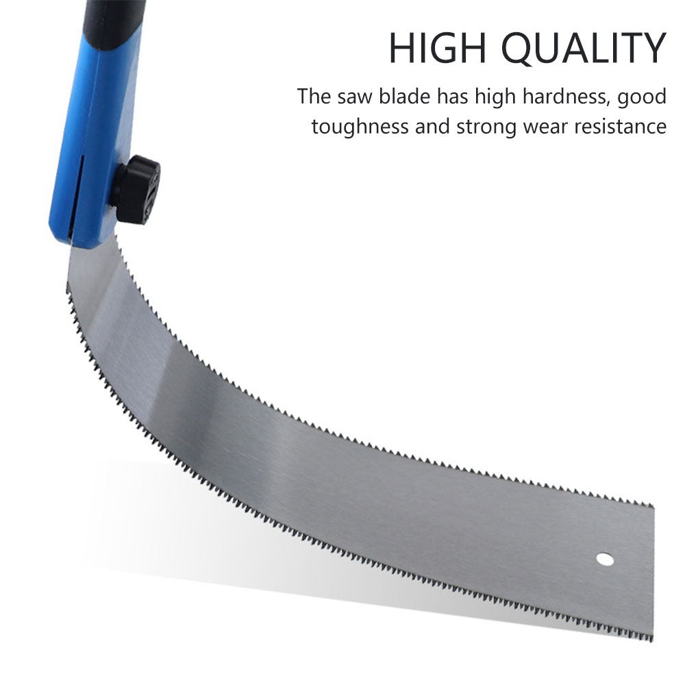Japanese Style Hand Saw Stainless Plastic Cutting Handheld Trim Saw Woodworking Tool Steel Pull Saw Double Edge Flush Cut Saw