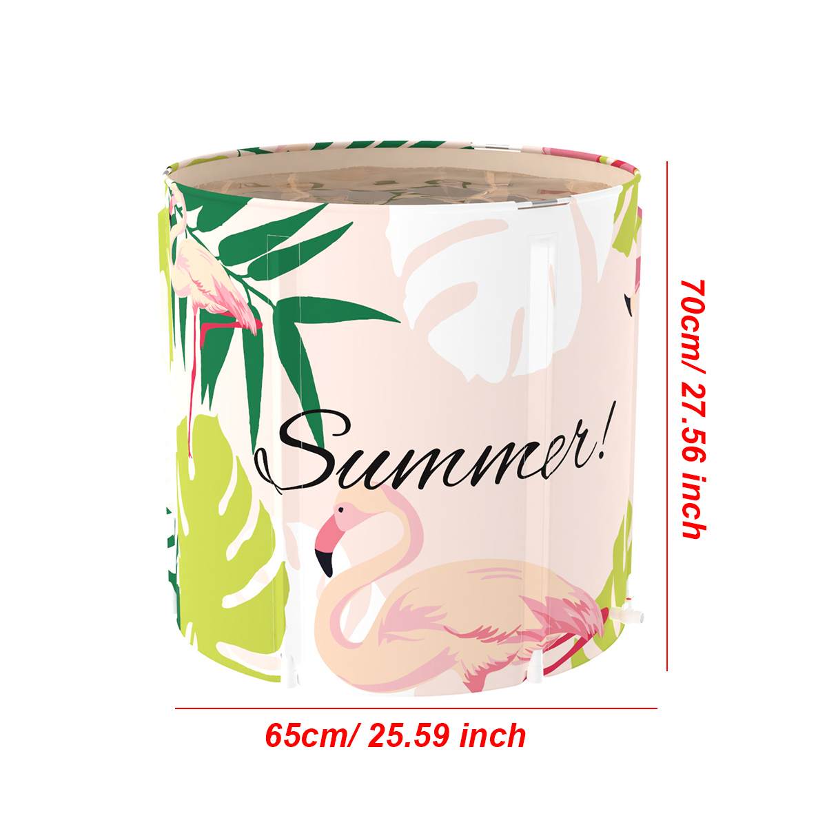 Bañera plegable portátil, cubo grande de baño para adultos, Cubo de baño para bebé, piscina con aislamiento separado, bañera de hidromasaje para baño familiar