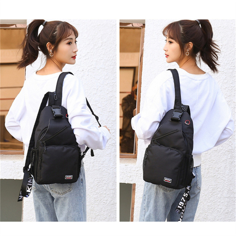 Women Mini Backpack Small Chest Bag Sling Messenger Bags Female Sports Bag Travel Waist Crossbody Bag Girl Back Pack
