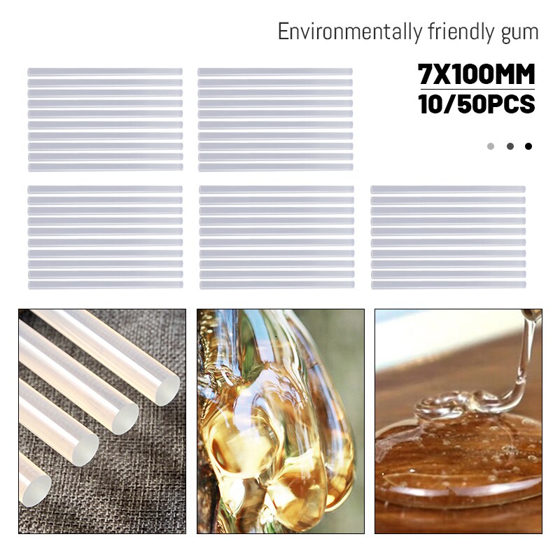 20W Electric Melt Glue Gun Multifunctional Home Mini Glue Gun Electric Heat Temperature Switch Tool with 7x100mm Glue Stick