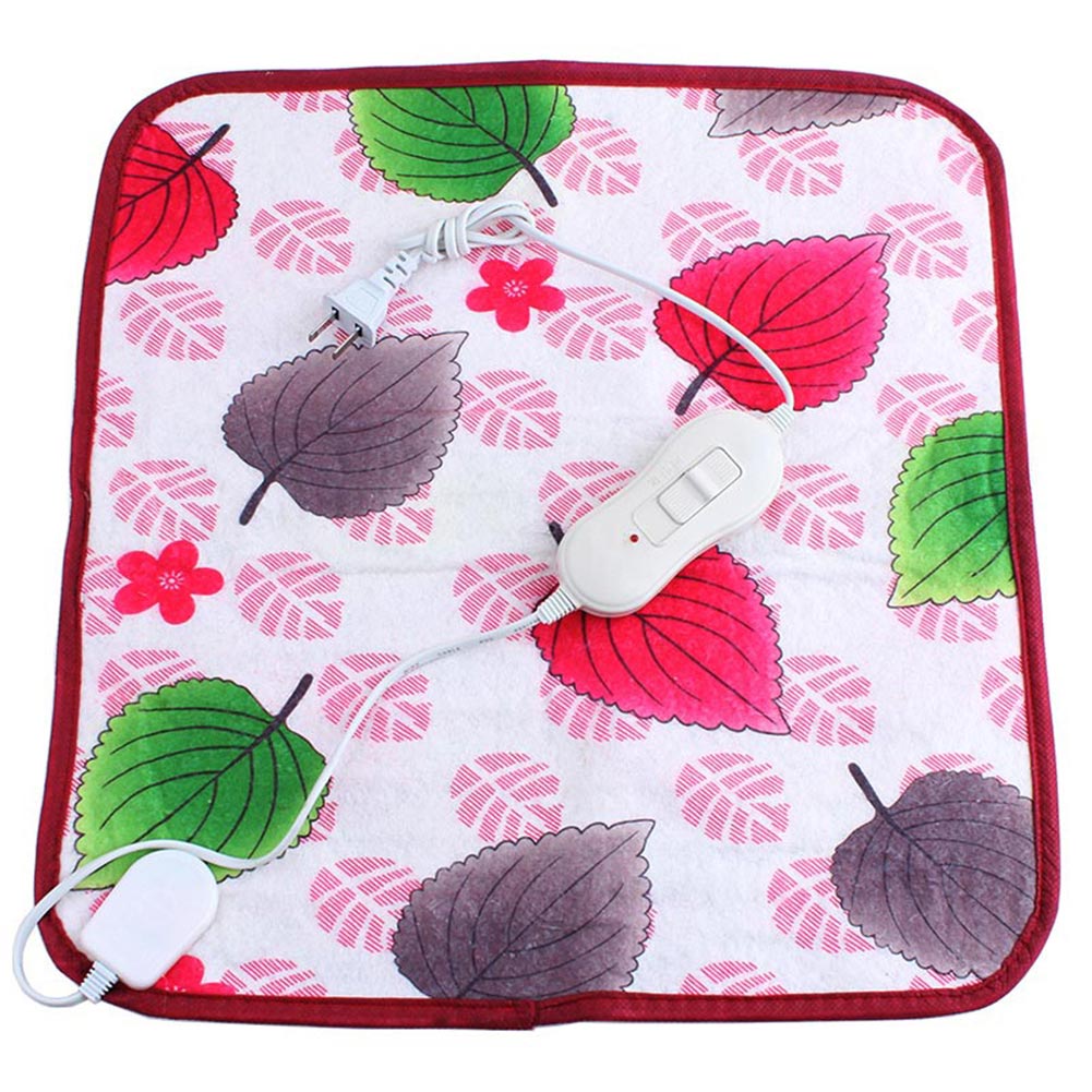 Almohadilla eléctrica de calor para perro y gato, manta con temperatura ajustable para cama de Mascota, calentador de conejito y gatito, 40x40cm, 20W, G10