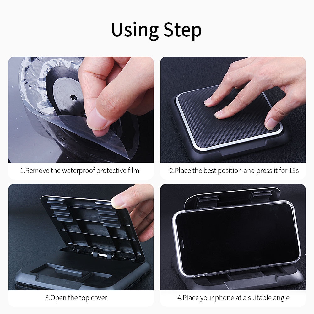 Dashboard mobiele telefoonhouder voor automatisch verstelbare houder voor mobiele telefoon in de auto telefoonhouder standaard voor mobiele iphone xiaomi