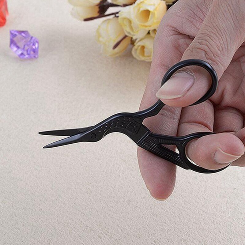 Cutting Scissors Sewing Mini Small Scissors Thread Tailor Trimming Scissors Crane Cross Stitch Handmade Tool Garment Accessories