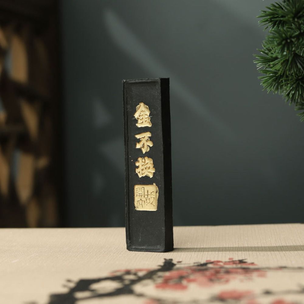 Chinese Painting Calligraphy Ink Stick Writing Traditional Grinding Ink Block Black Calligraphy Solid Ink Artist