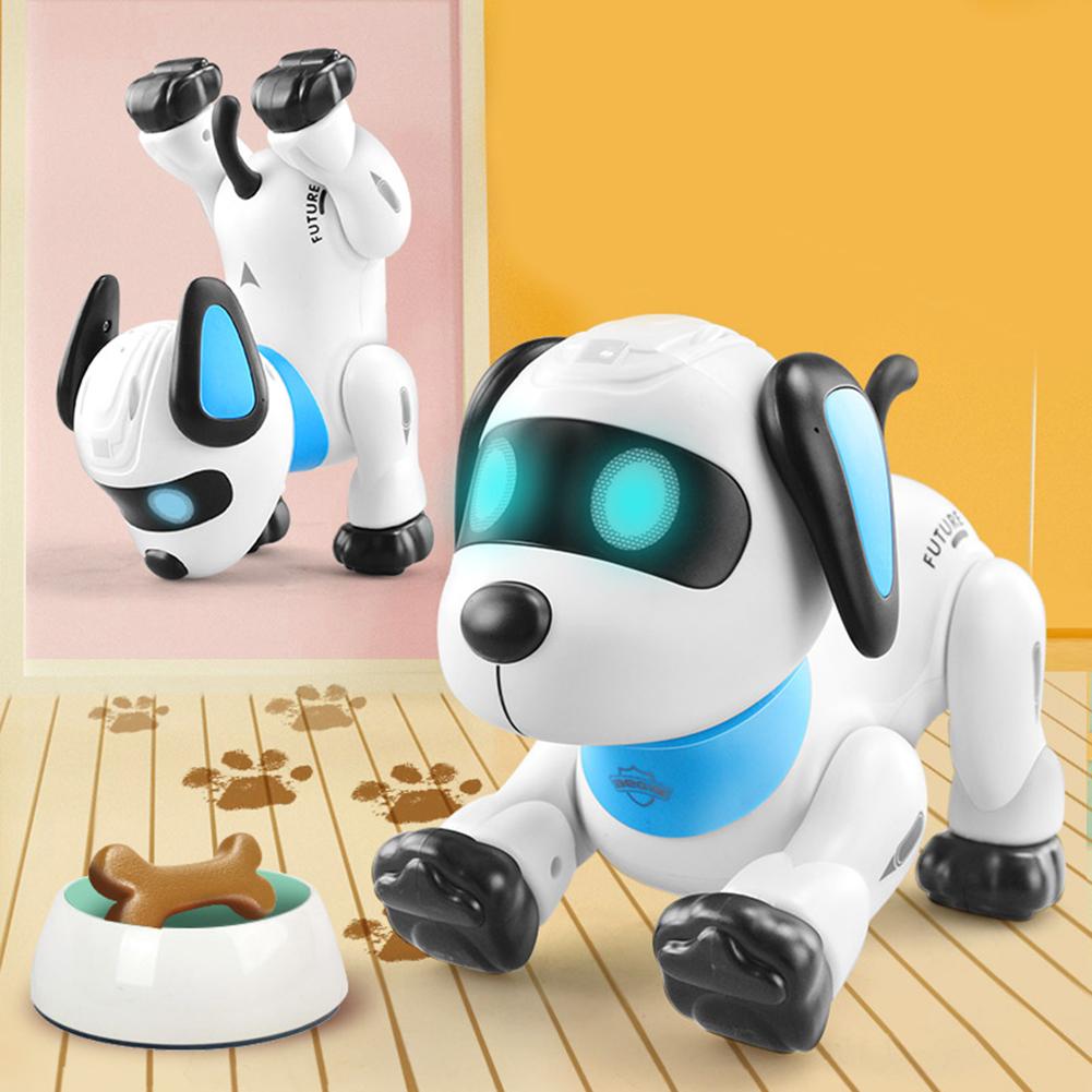 Electronic Pet Remote Control Smart Robot Dog Puppy Programable Intelligent Sing Dance Voice Control Robot Dog Toy For Kids