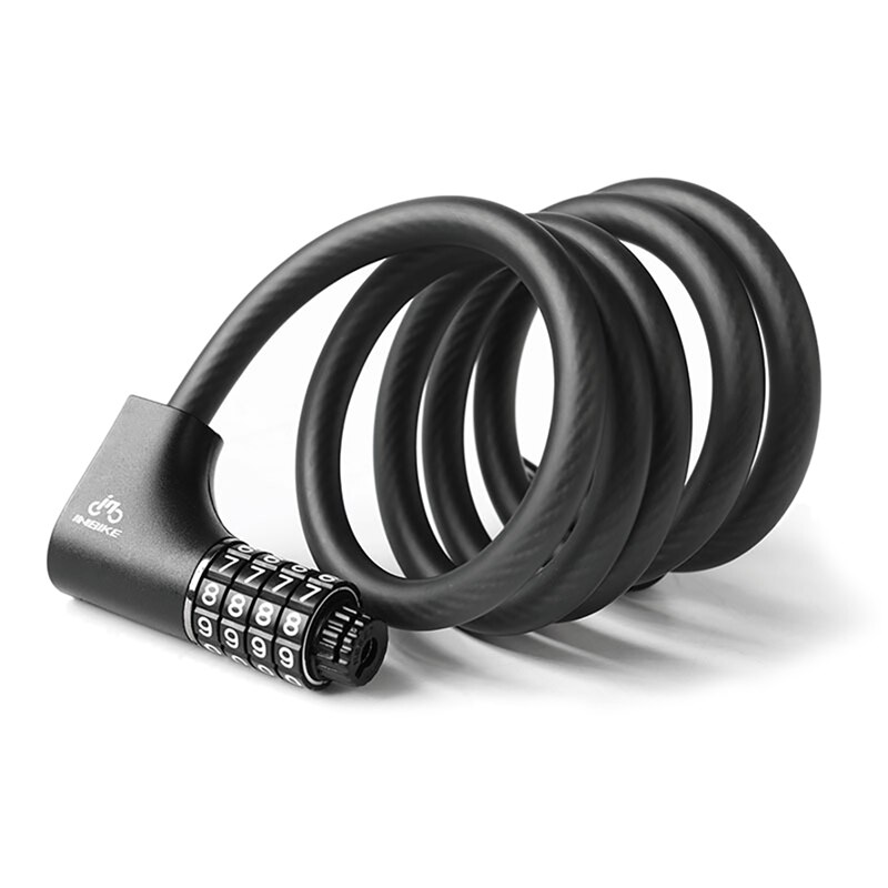 Inbike Fietsslot Draagbare Mtb Code Hangslot Roestvrij Anti-Diefstal Fietsslot Voor Motor Scooter Bike: Default Title
