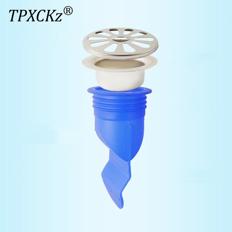 TPXCKz odpływ podłogowy Backflow Preventer jednokierunkowy zawór spustowy rdzeń kanalizacyjny robić toalety łazienka rury bezwodne uszczelnienie pułapki