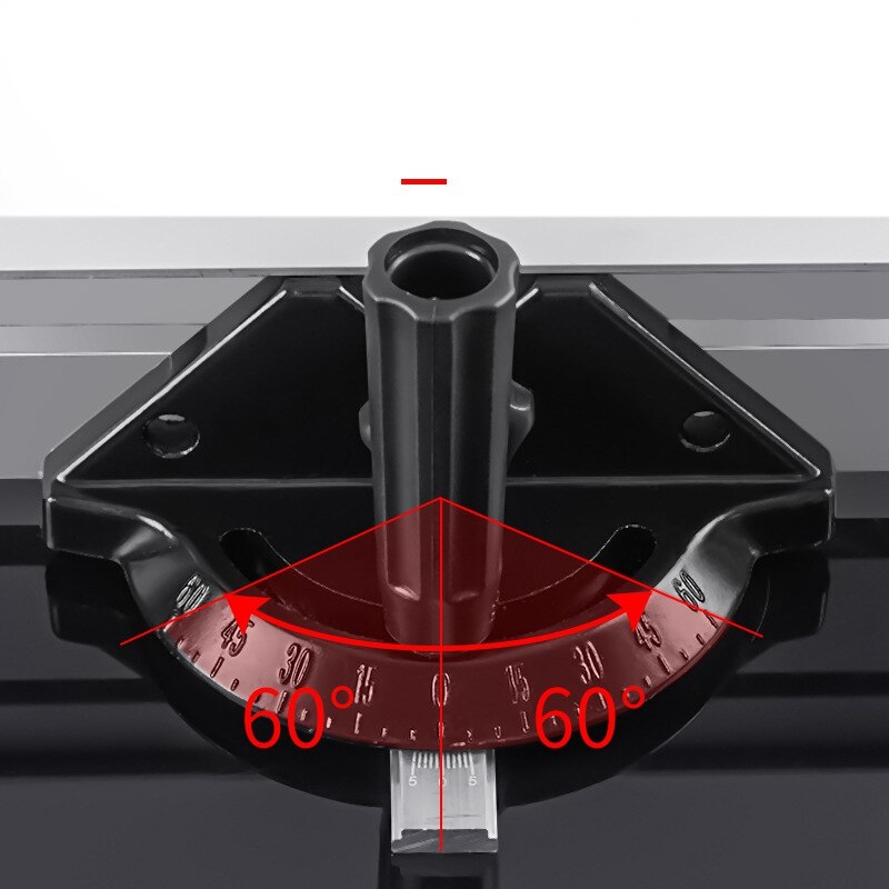 Plastic Aluminum Table Panel Saw Replacement Miter Gauge Assembly for Power Tools Saw Machinery For Woodworking Plastic Aluminum