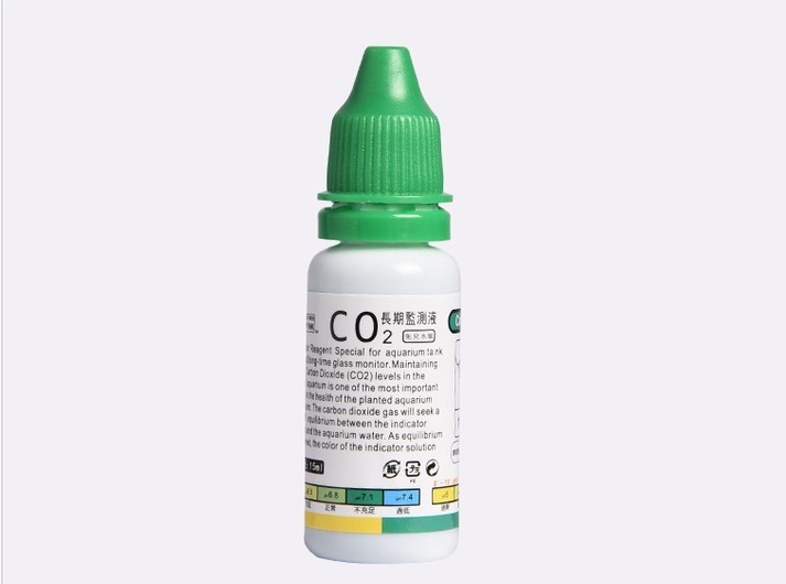 Moniteur de CO2 de Style ADA VIV pour Aquarium, détecteur de dioxyde de carbone à long terme, moniteur de liquide 15ml, Kit de test à suspendre pour plante de poisson: liquild 15ml