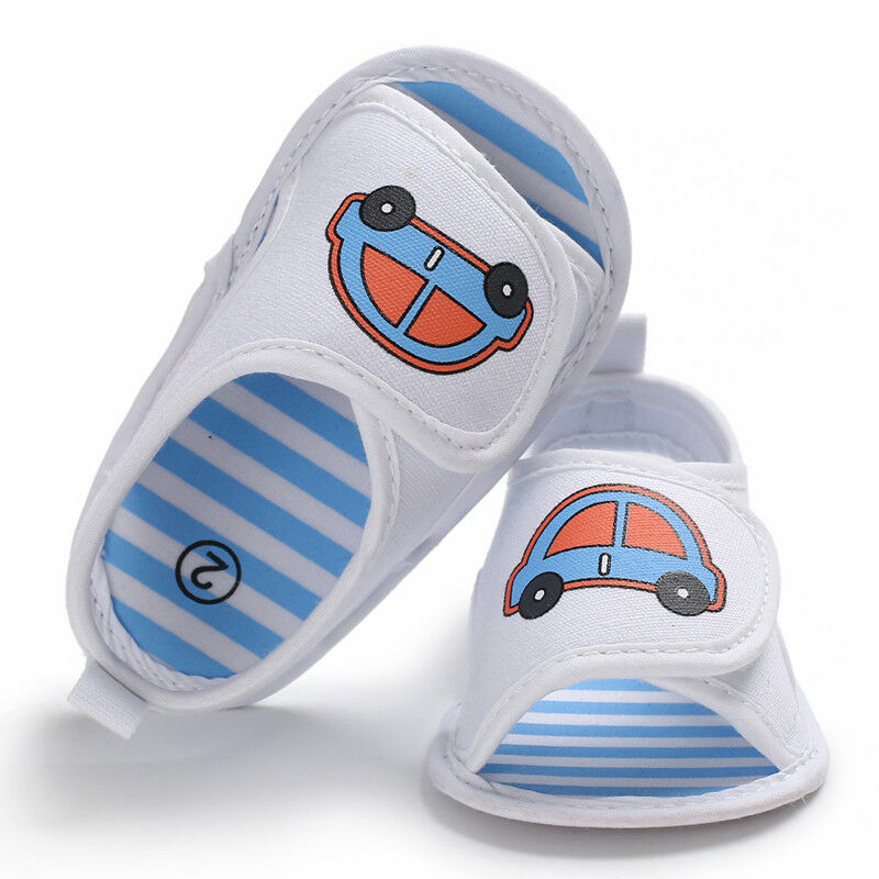 Unisex Baby Baby Kids Meisje Peuter Jongens Zomer Soft Sole Crib Peuter Sandalen Schoenen: C / 13-18 months