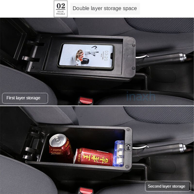 For Subaru Brz Armrest For Toyota 86 Gt86 Car Armrest Box For Scion Fr-S Frs Box storage box Auto parts Easy install